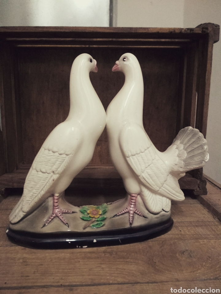 Antig&uuml;edades: Pareja de palomas - Foto 3