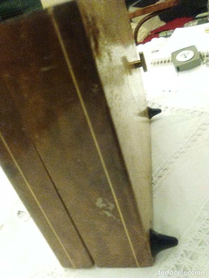 Antig&uuml;edades: CAJA O JOYERO MUSICAL DE MADERA - Foto 4