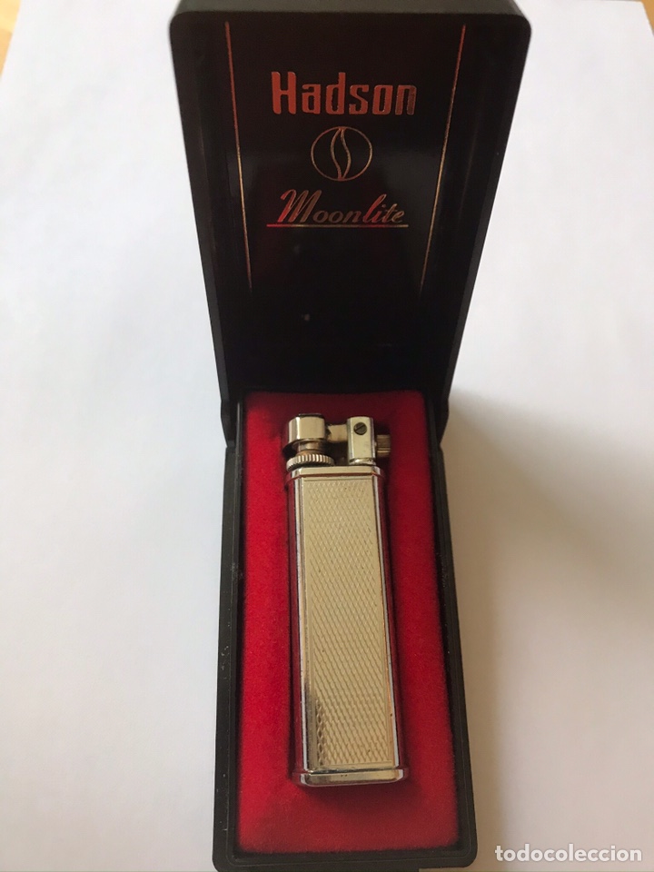 Antig&uuml;edades: Mechero Hadson Moonlite - Foto 1