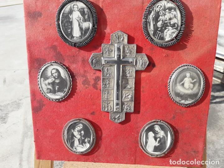 Antig&uuml;edades: Relicarios 6 con cruz - Foto 1