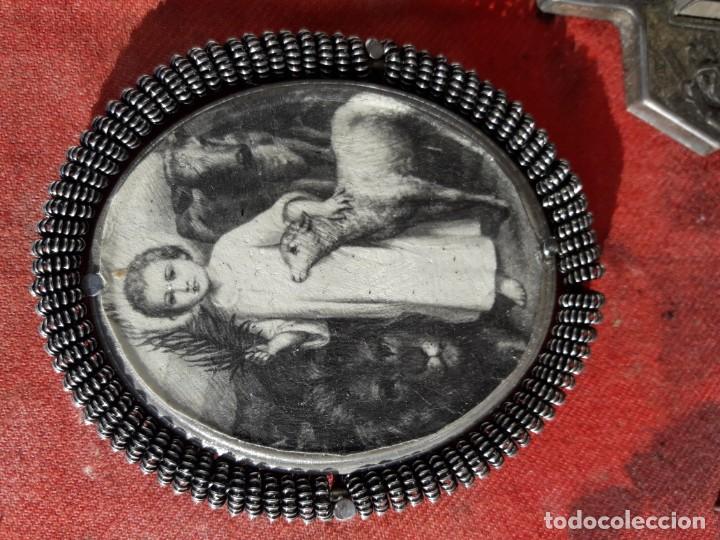 Antig&uuml;edades: Relicarios 6 con cruz - Foto 2