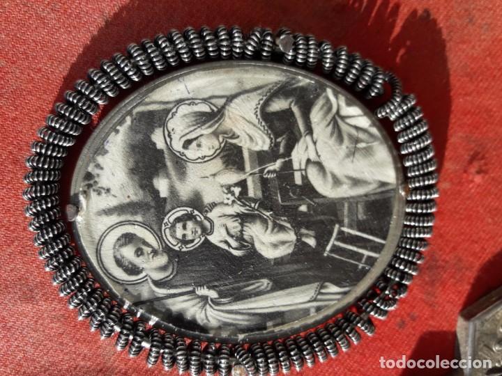 Antig&uuml;edades: Relicarios 6 con cruz - Foto 7
