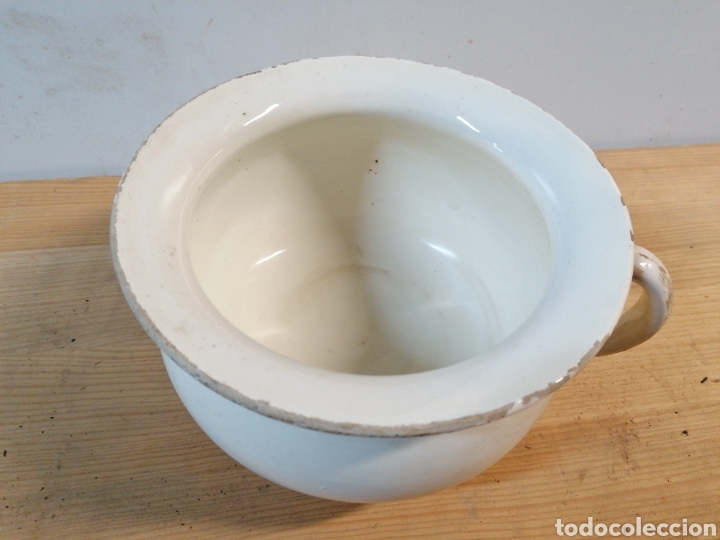 Antig&uuml;edades: Orinal porcelana - Foto 2