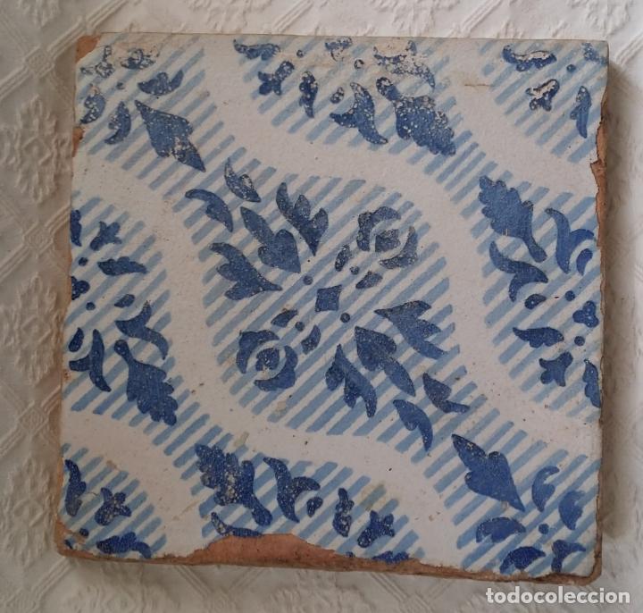 Antig&uuml;edades: Azulejo antiguo, baldosa - Foto 2