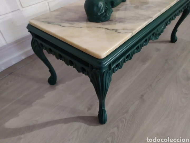 Antig&uuml;edades: Mesa de centro antigua - Foto 2