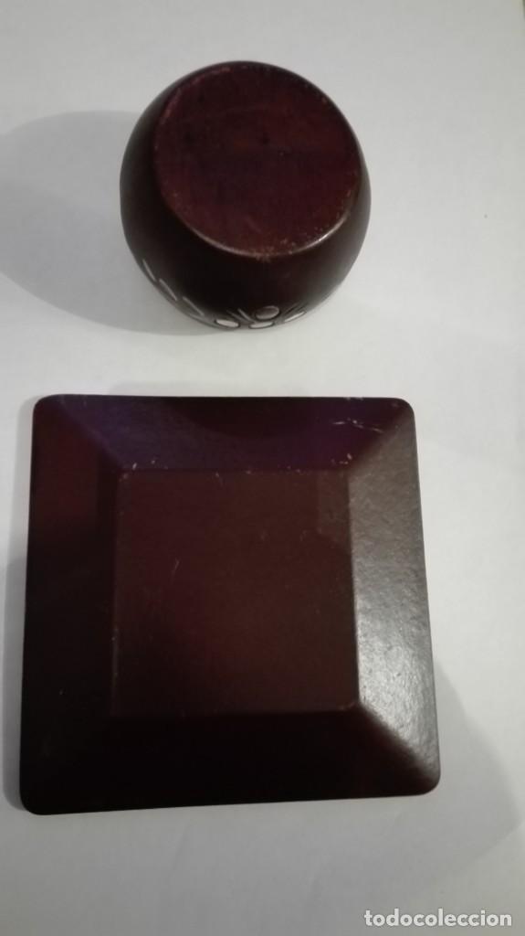 Antig&uuml;edades: Portavela con plato - Foto 3