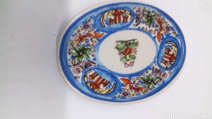 Antig&uuml;edades: Plato de ceramica - Foto 1