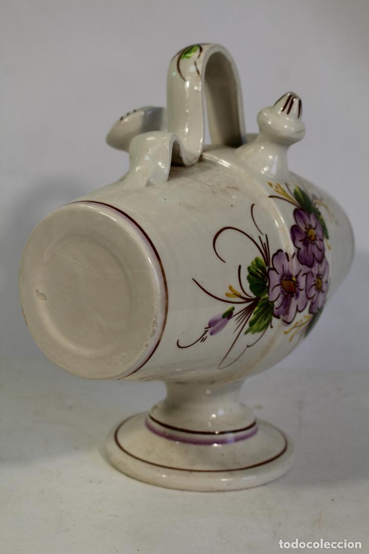 Antig&uuml;edades: botijo tonel ceramica - Foto 3