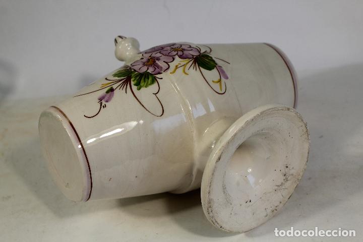 Antig&uuml;edades: botijo tonel ceramica - Foto 4