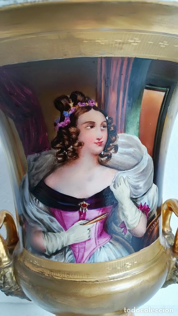Antig&uuml;edades: JARRON IMPERIO DE PORCELANA - Foto 2