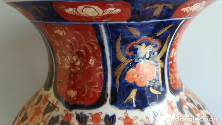 Antig&uuml;edades: JARRON PORCELANA IMARI - Foto 5
