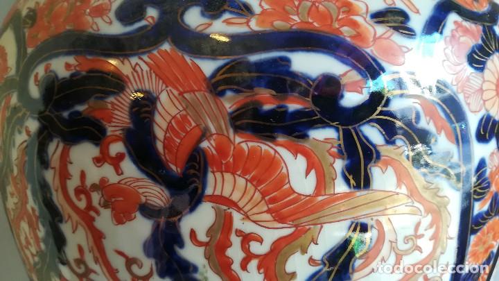 Antig&uuml;edades: JARRON PORCELANA IMARI - Foto 7