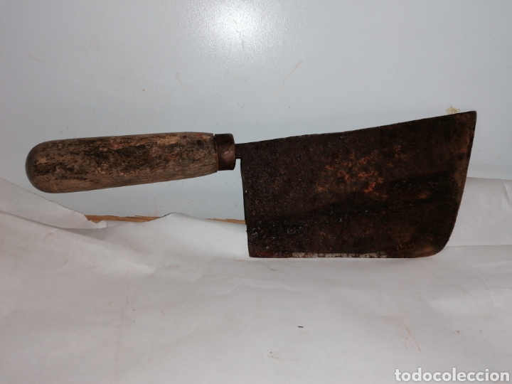 Antig&uuml;edades: Machete de carnicero - Foto 3