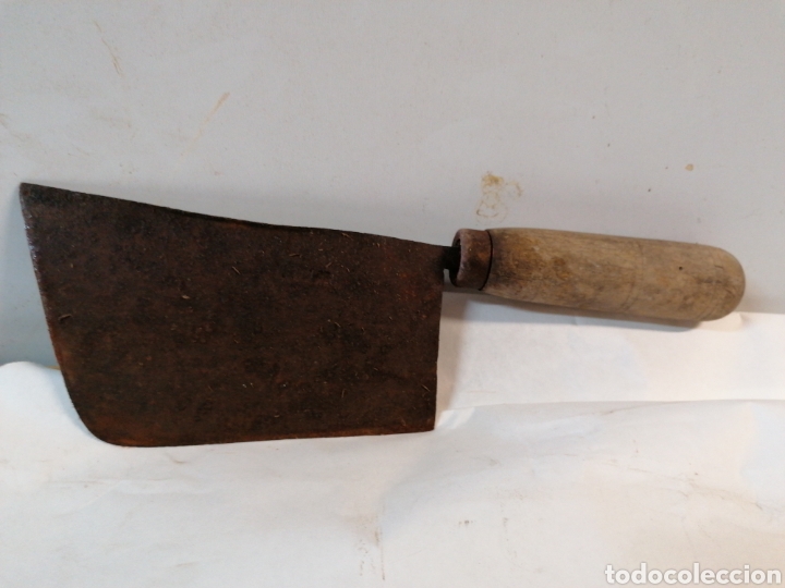 Antig&uuml;edades: Machete de carnicero - Foto 1
