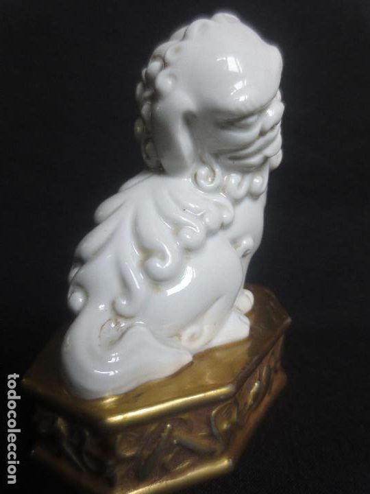 Antig&uuml;edades: PERRO DE FOO EN PORCELANA DE ALGORA - Foto 2