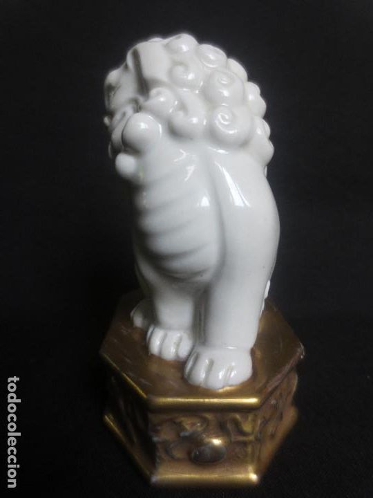 Antig&uuml;edades: PERRO DE FOO EN PORCELANA DE ALGORA - Foto 4