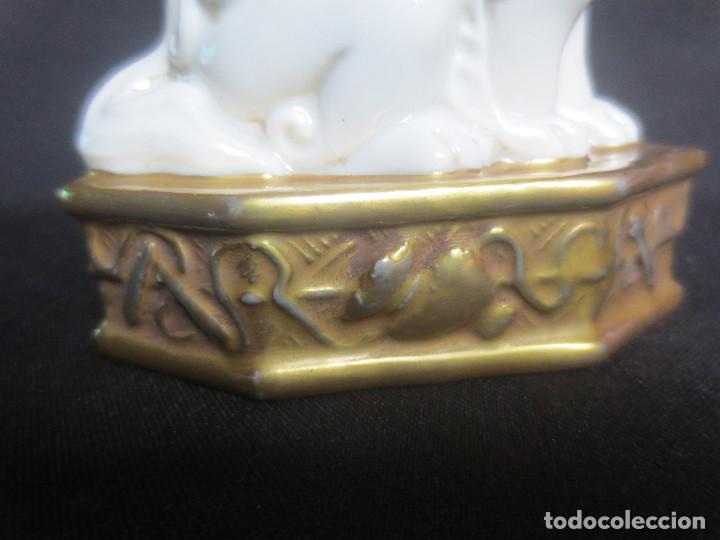 Antig&uuml;edades: PERRO DE FOO EN PORCELANA DE ALGORA - Foto 7