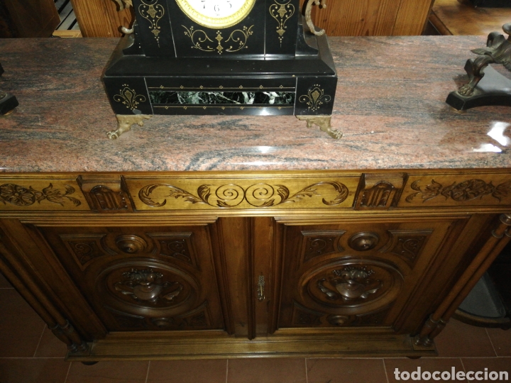 Antig&uuml;edades: Taquillon nogal restaurado - Foto 3
