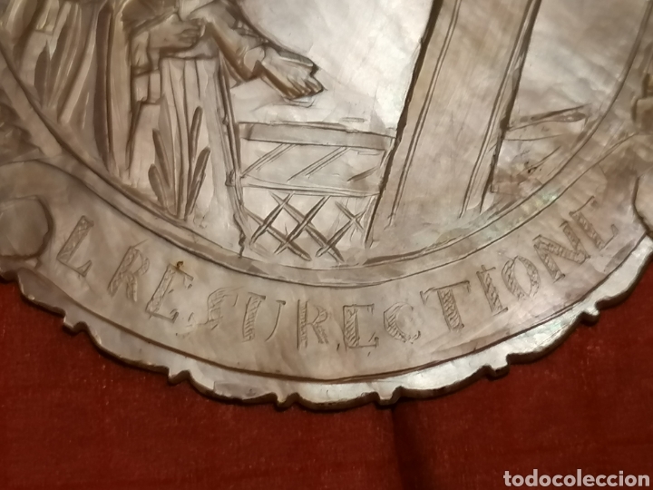 Antig&uuml;edades: MEDALL&Oacute;N DE N&Aacute;CAR TALLADO - Foto 7