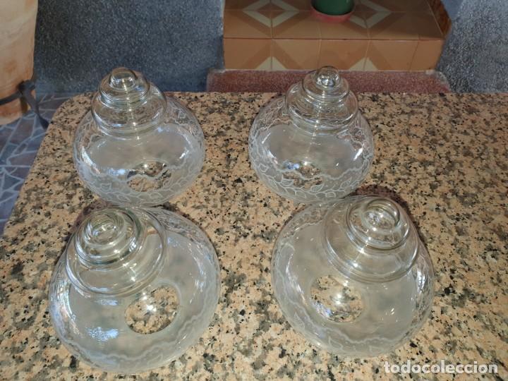 Antig&uuml;edades: 4 tulipas  antiguas - Foto 2
