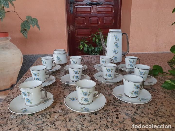Antig&uuml;edades: Antiguo juego  de cafe - Foto 1
