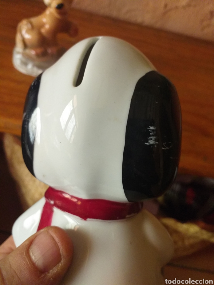 Antig&uuml;edades: HUCHA SNOOPY Y FIGURA REY LEON - Foto 3