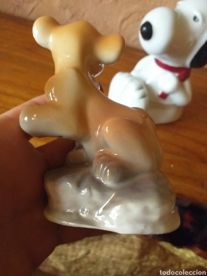 Antig&uuml;edades: HUCHA SNOOPY Y FIGURA REY LEON - Foto 8