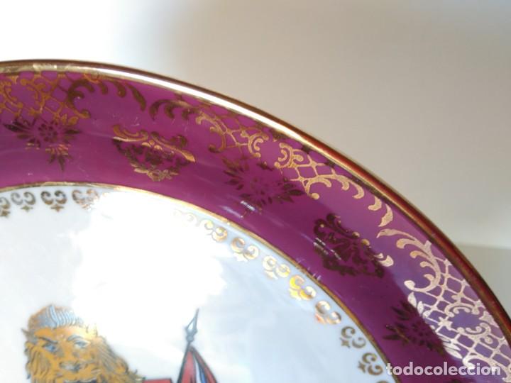 Antig&uuml;edades: Plato con escudo de Vizcaya - Foto 3