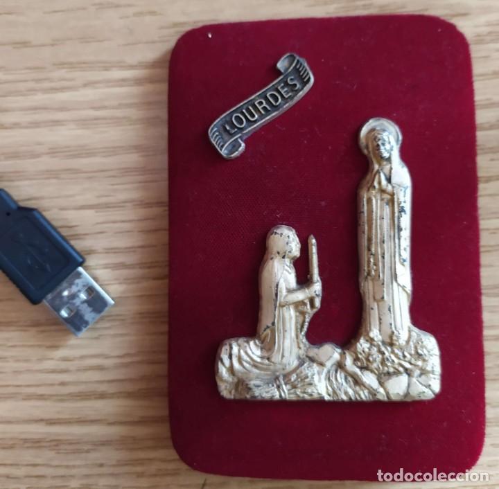 Antig&uuml;edades: amuleto virgen maria madre de dios - Foto 1