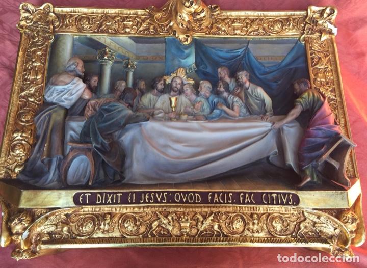 Antig&uuml;edades: ULTIMA CENA POLICROMADA - Foto 3