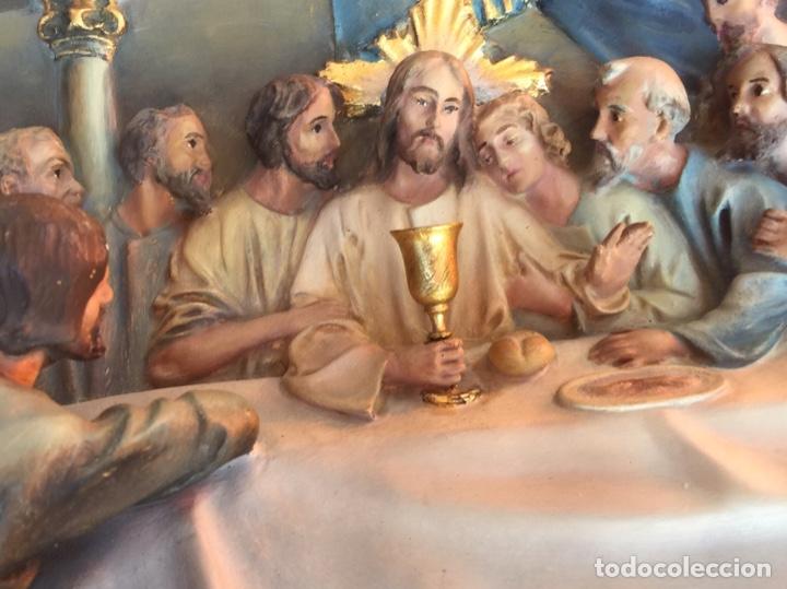 Antig&uuml;edades: ULTIMA CENA POLICROMADA - Foto 7