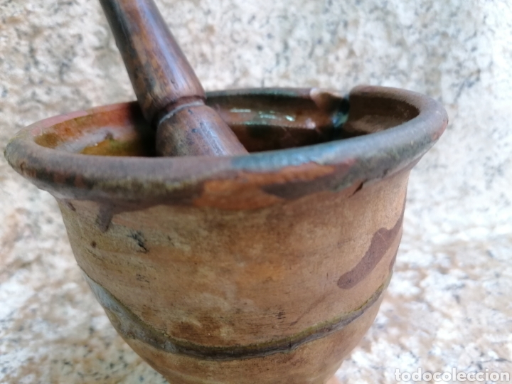 Antig&uuml;edades: MORTERO DE CER&Aacute;MICA ANTIGUO - Foto 9