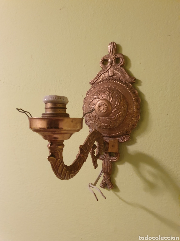 Antiguidades: PRECIOSO APLIQUE DE PARED