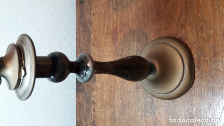 Antig&uuml;edades: Pareja candelabros - Foto 3