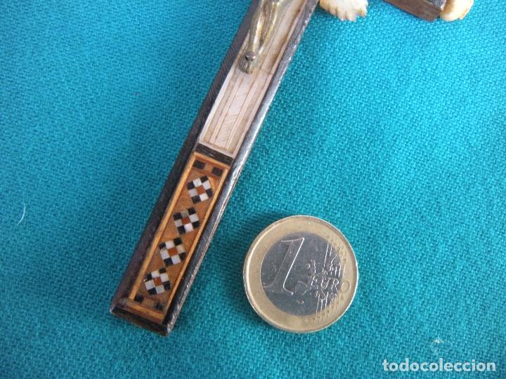 Antig&uuml;edades: CRUCIFIJO DE JERUSALEN CON INCRUSTACIONES - Foto 2