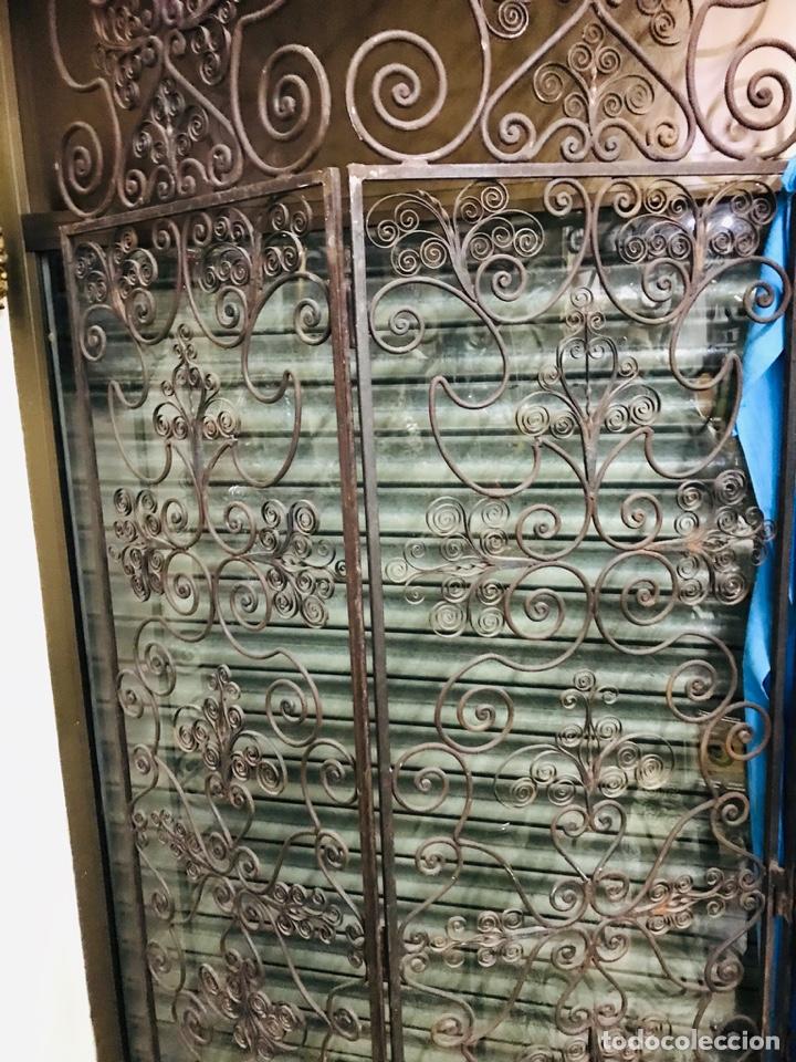 Antig&uuml;edades: Biombo negro bonito grande - Foto 4
