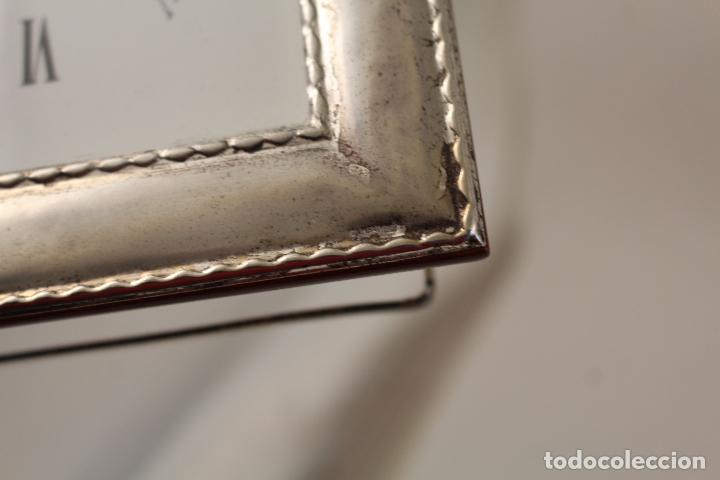 Antig&uuml;edades: reloj quart en plata de ley marca cambau - Foto 8