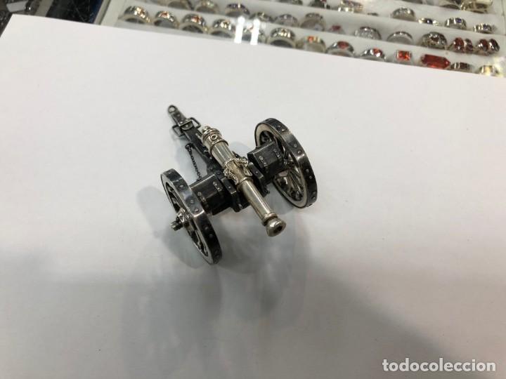 Antig&uuml;edades: Miniatura de ca&ntilde;on de plata de ley - Foto 10
