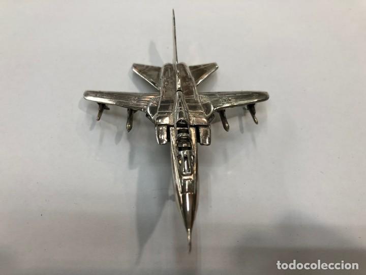 Antig&uuml;edades: Miniatura de avi&oacute;n Tornado en plata de ley - Foto 6