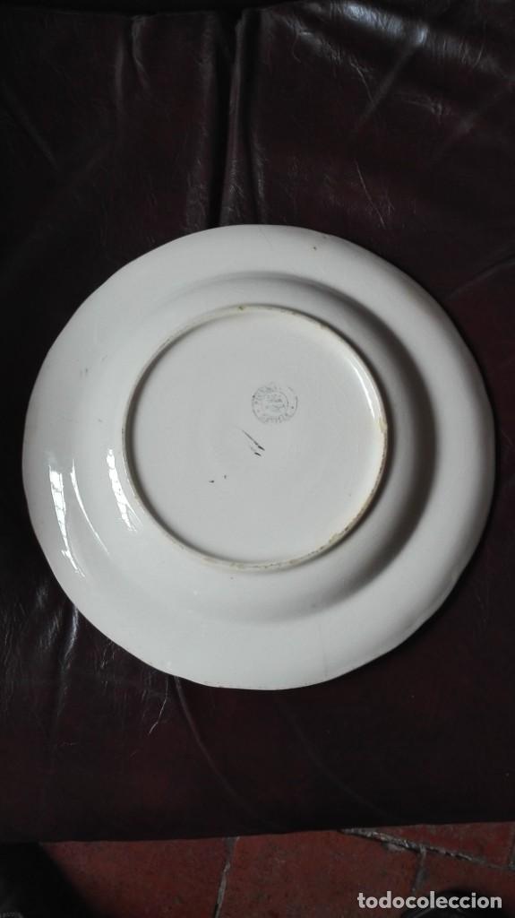 Antig&uuml;edades: Plato de Pickman medalla de oro - Foto 2