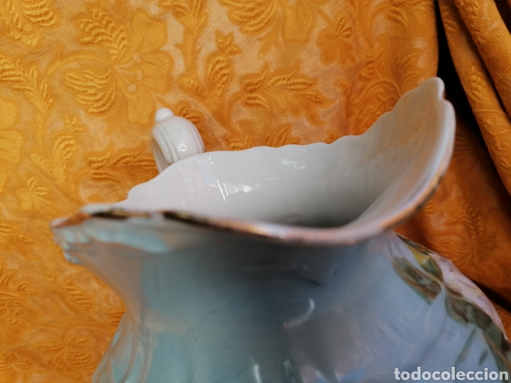 Antig&uuml;edades: GRAN JARRA ANTIGUA LIMOGES PINTADA - Foto 10