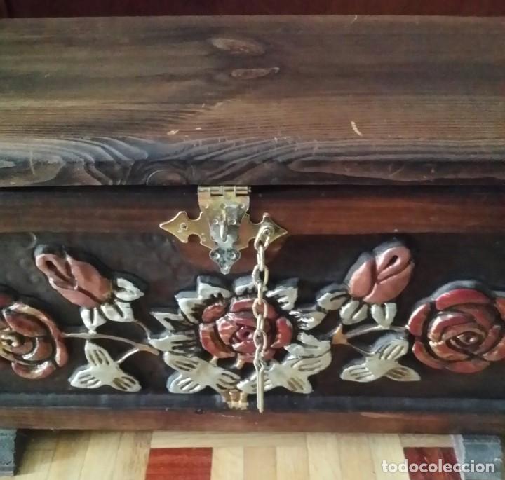 Antig&uuml;edades: CAJA DE MADERA - Foto 2