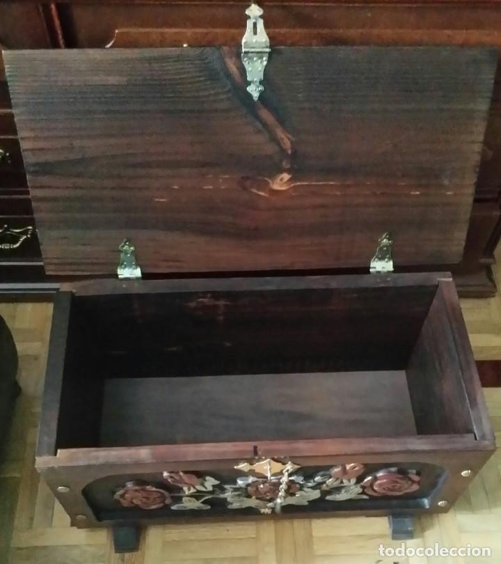 Antig&uuml;edades: CAJA DE MADERA - Foto 8