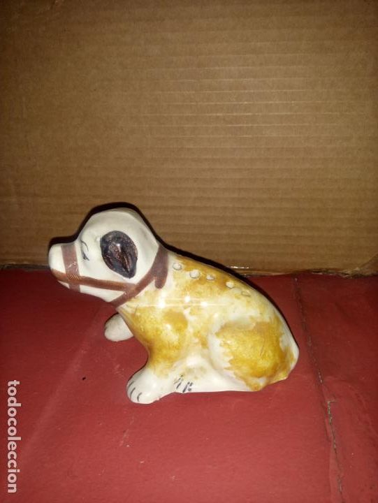 Antig&uuml;edades: ANTIGUO PALILLERO SARGADELOS PERRO