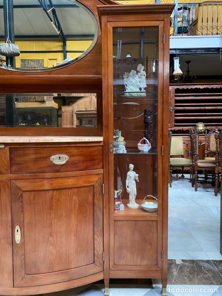 Antig&uuml;edades: Aparador vitrina - Foto 4