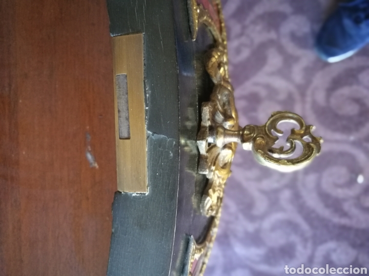 Antig&uuml;edades: Mesa de boulle siglo XIX - Foto 10