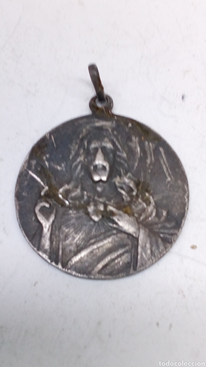 Antig&uuml;edades: Medalla de plata nuestra se&ntilde;ora de caldas de sohi - Foto 1