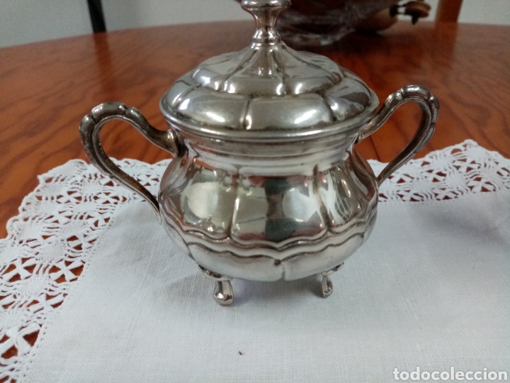 Antig&uuml;edades: Juego de caf&eacute; de alpaca - Foto 3