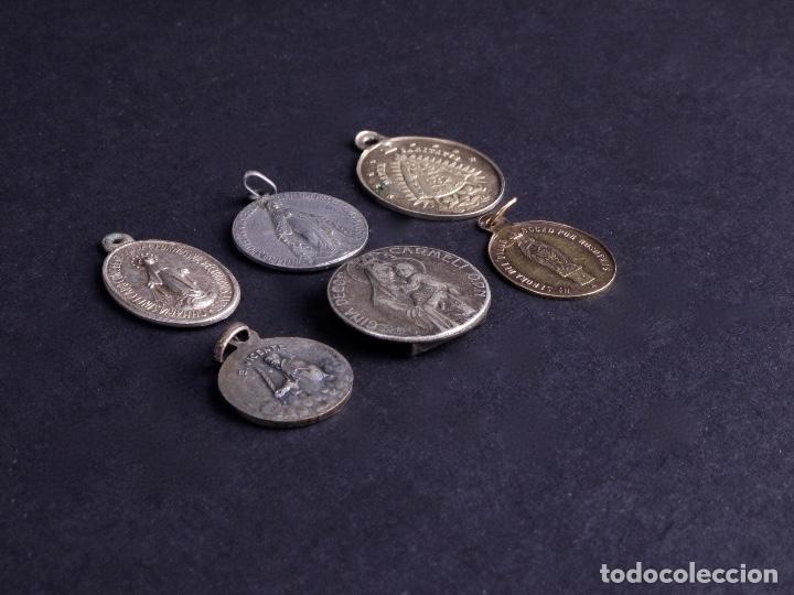 Antig&uuml;edades: MEDALLAS RELIGIOSAS. 6 UDS - Foto 2