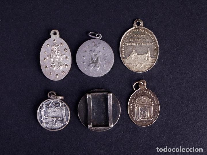 Antig&uuml;edades: MEDALLAS RELIGIOSAS. 6 UDS - Foto 3